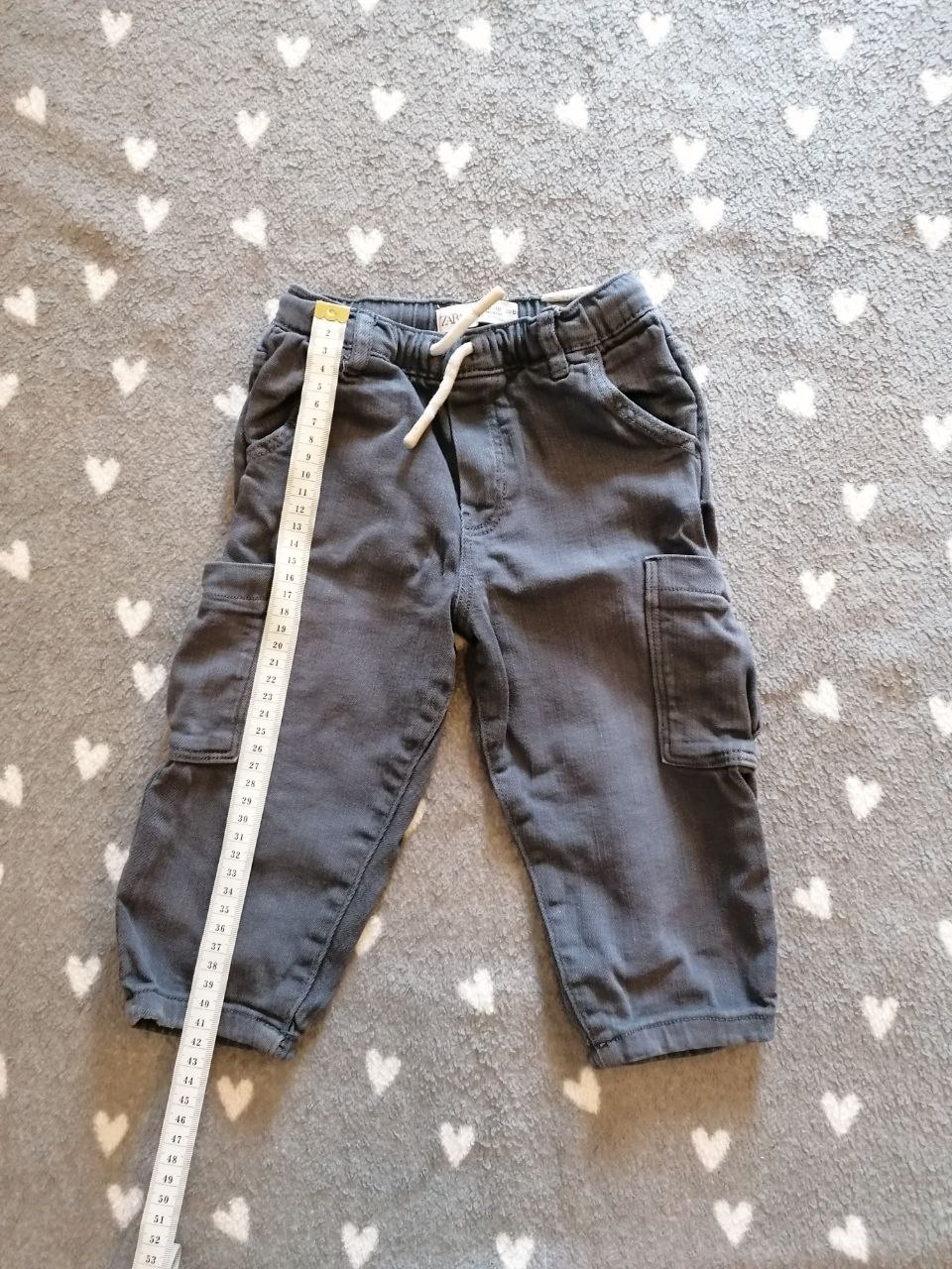 Джинсы ZARA, размер 12-18 мес. (на рост 80–86 см)