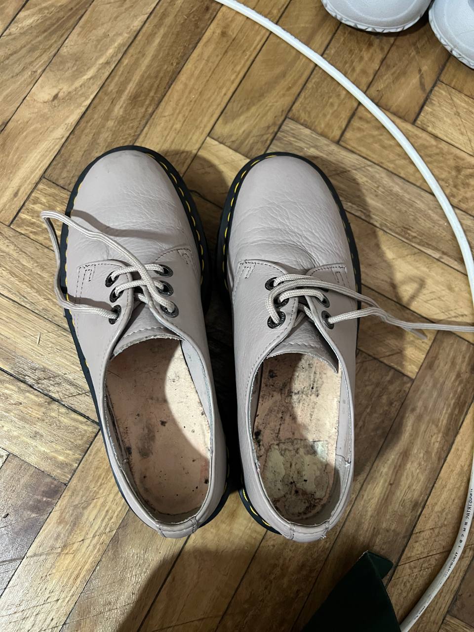 Оригинальные полуботинки на платформе Dr Martens, приобретены в США. Размер 7 US