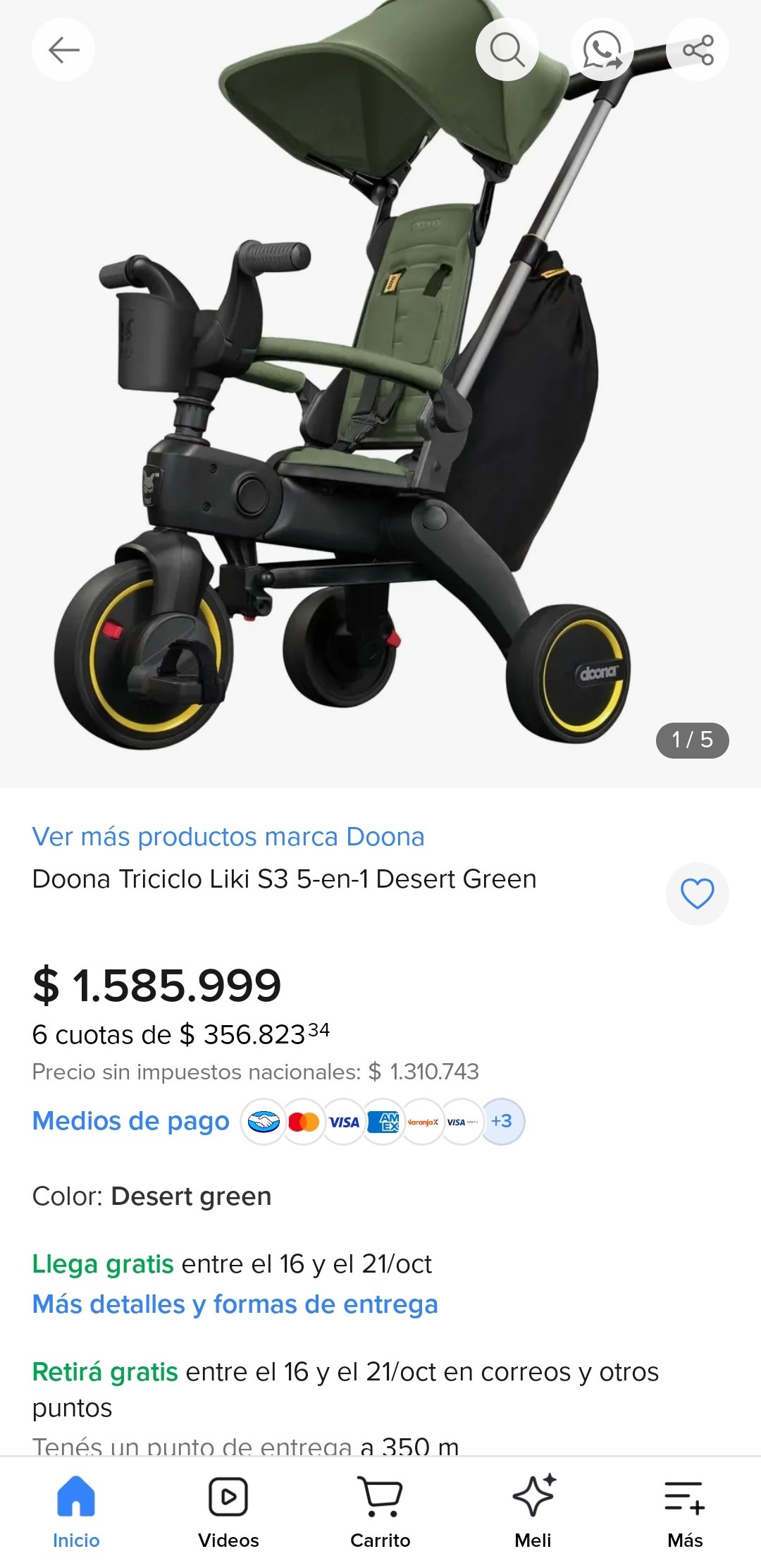 TRICICLO DOONA
