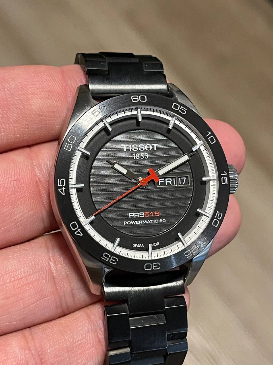 Tissot PRS 516 Powermatic 80 — 2018 г