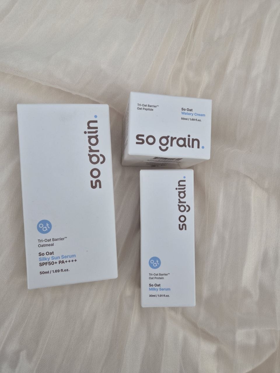 Премиальный корейский уход so grain. с экстрактом овса (новое, в коробках)