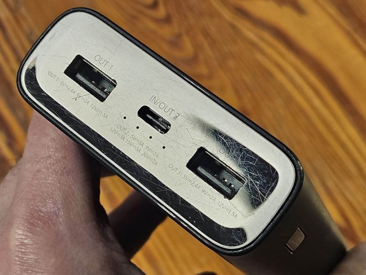 Пауэрбанк Xiaomi 20000mAh. Быстрая зарядка. 20V - 2.25A