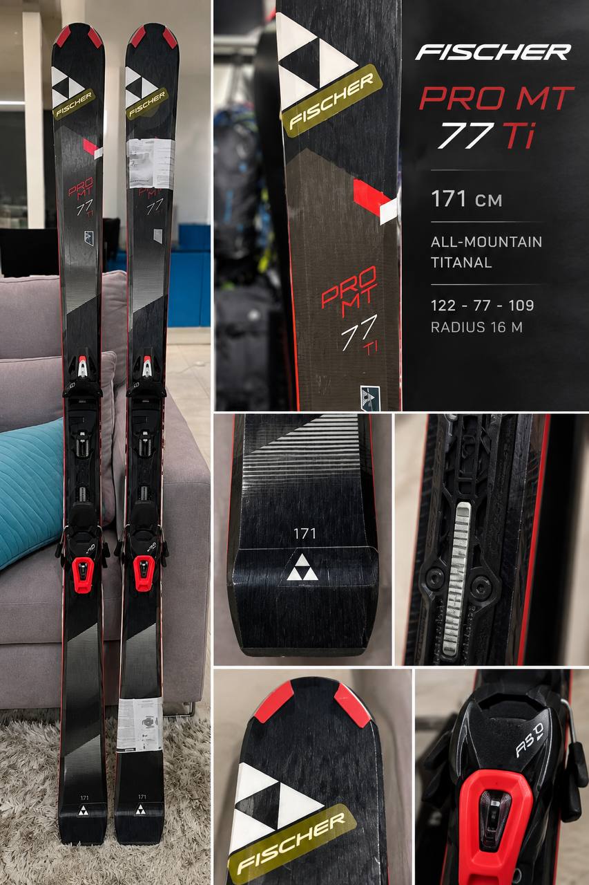 Лыжи Fischer Pro MT 77 Ti — 171 см