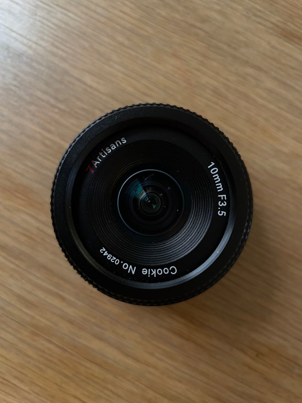 Объектив на M4/3 7artisans MF10mm F3.5