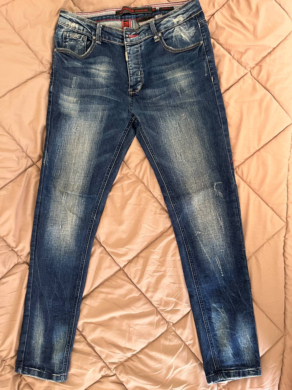 Новые стильные мужские джинсы Hard Soda зауженного кроя (Slim Fit)