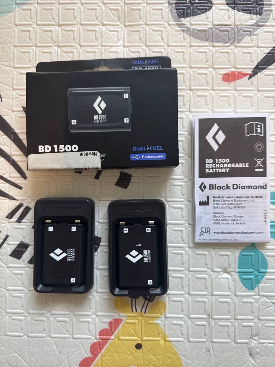 Новые аккумуляторы black Diamond