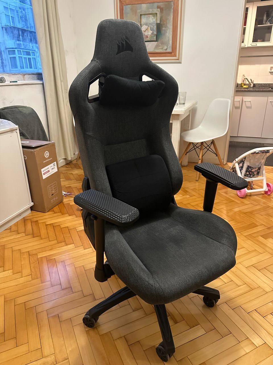 Геймерское кресло CORSAIR T3 RUSH Fabric Gaming Chair