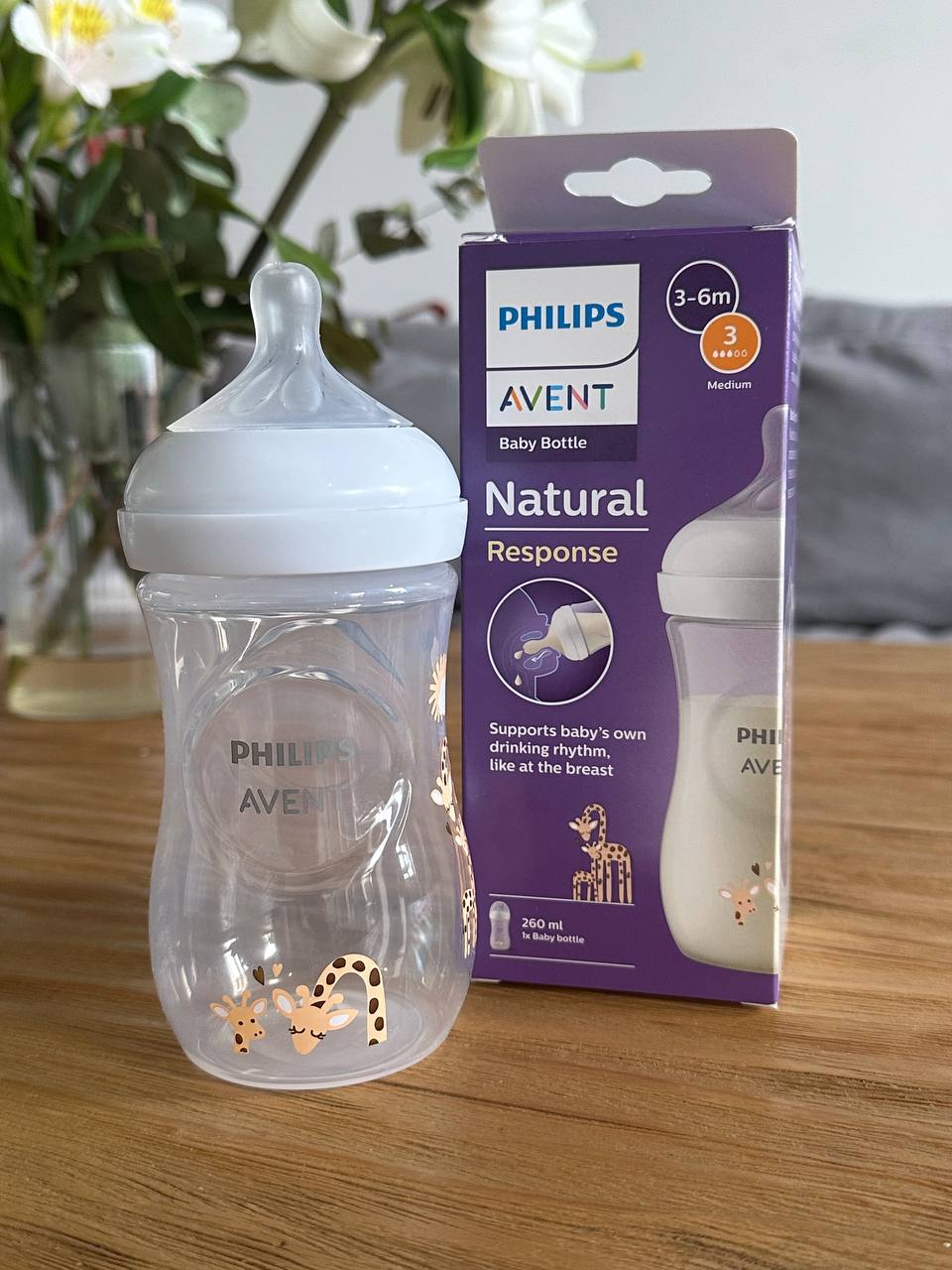 Абсолютно новая бутылочка Philips Avent Natural Response 260 мл ✨