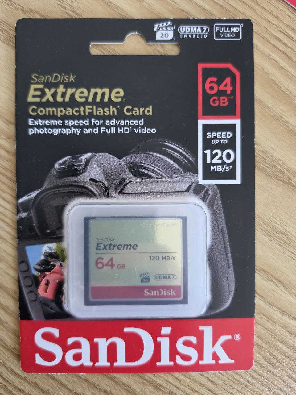 Новые SanDisk Extreme CompactFlash