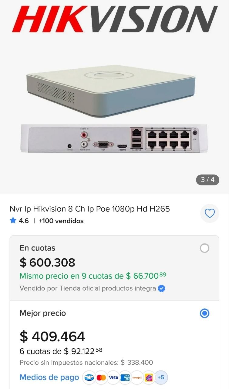 Как новый NVR Hikvision DS-7108ni/q1-8p