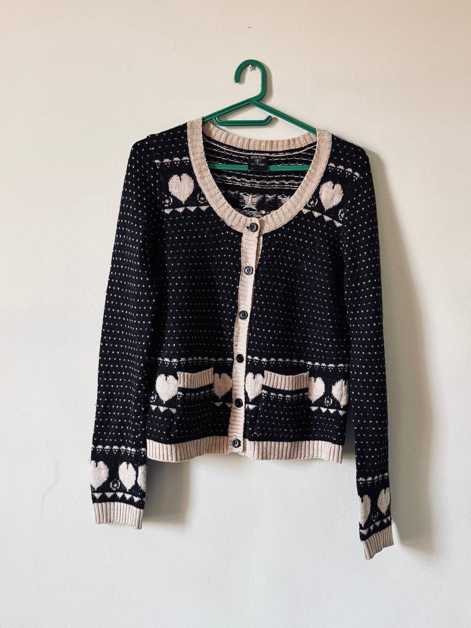 Женскую шерстяную кофту Topshop (коллекция Kate Moss), размер S. Состояние отлич
