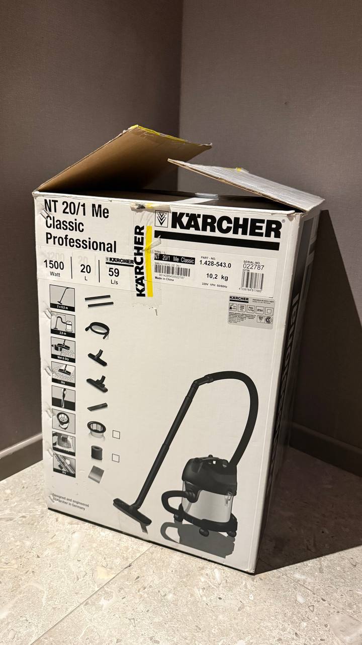 Промышленный пылесос Karcher NT20/1