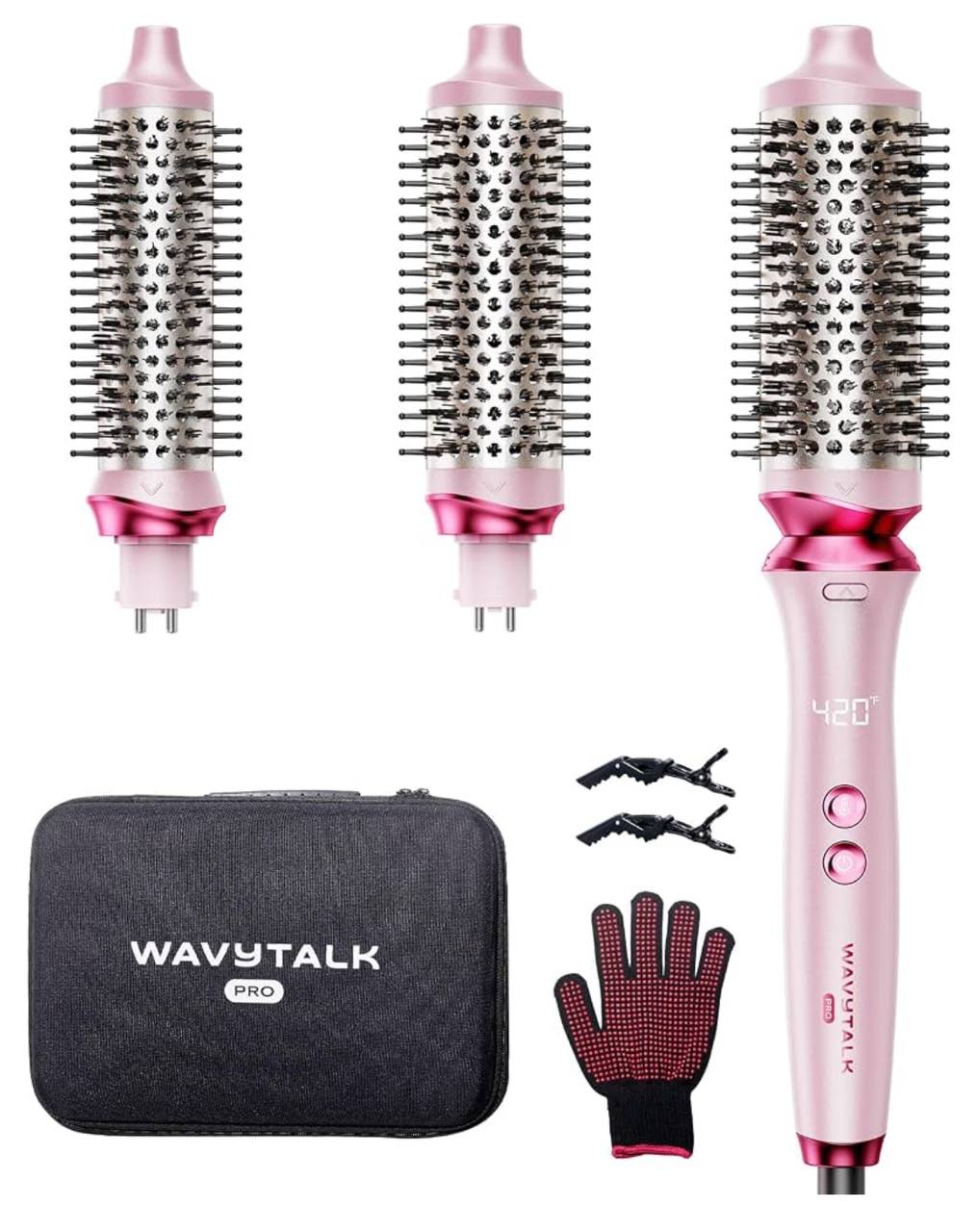 Стайлер для волос Wavytalk Thermal Brush Set Heatwave Pro 3 Size