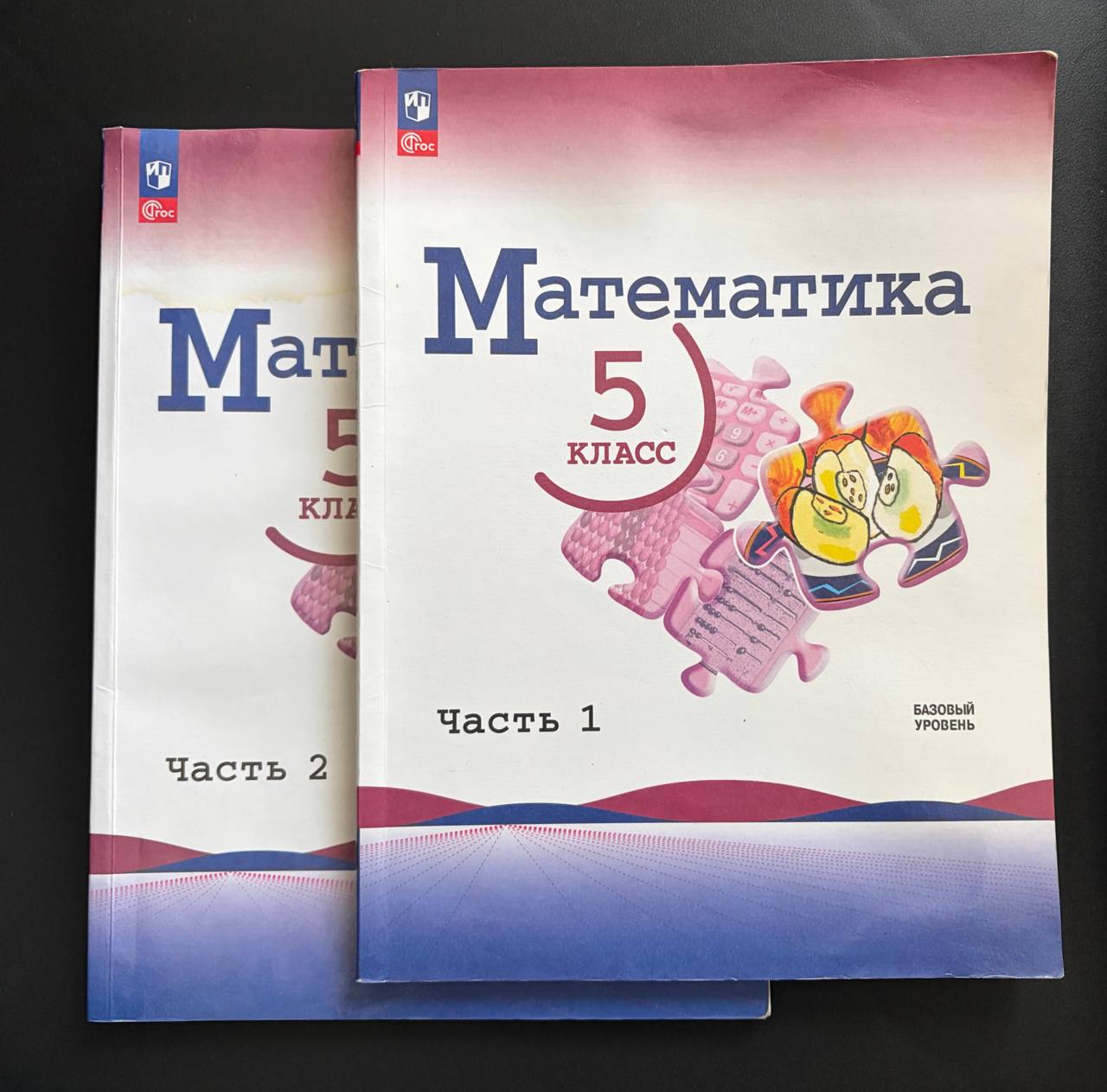 Математика 5 класс в двух частях