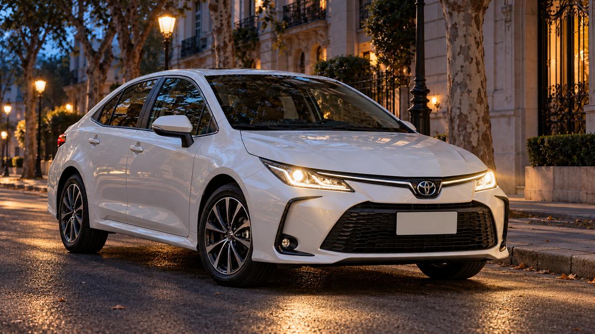 Toyota Corolla 2.0 SEG CVT 2024 — blanco