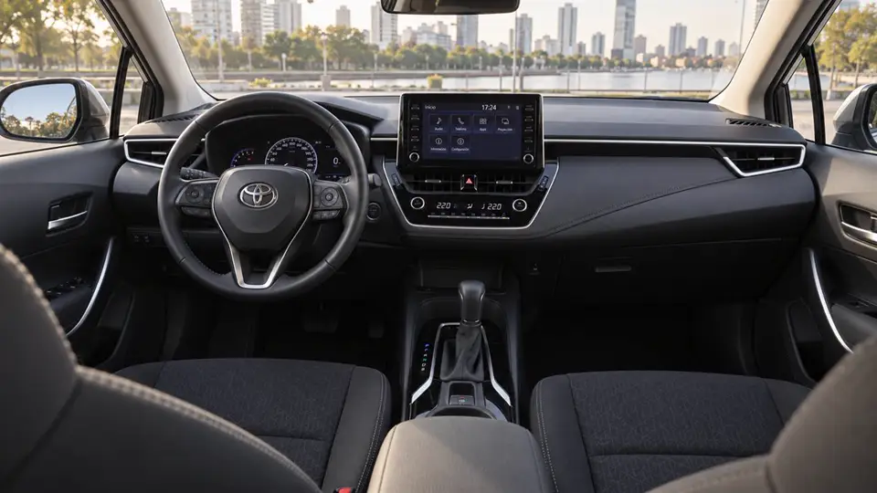 Toyota Corolla 2.0 XEi CVT 2024 — белый, фото 4