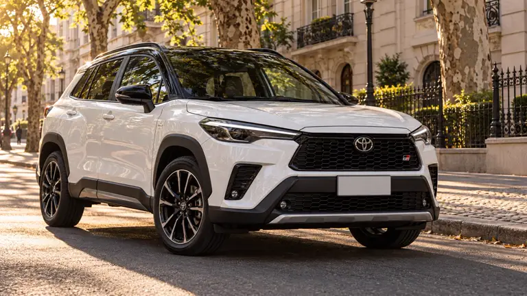 Toyota Corolla Cross GR Sport CVT 2023 — белый, фото 1
