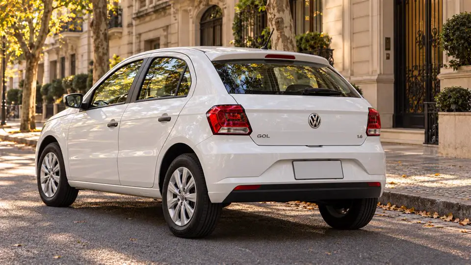 Volkswagen Gol 1.6 Trendline 2021 — белый, фото 3