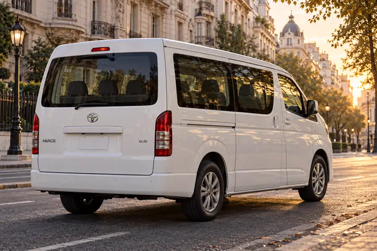 Toyota Hiace 2.8 Wagon AT6 2023 — белый, фото 3