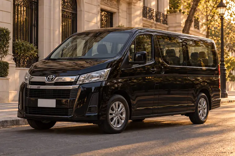 Toyota Hiace 2.8 Wagon AT6 2023 — чёрный, фото 1