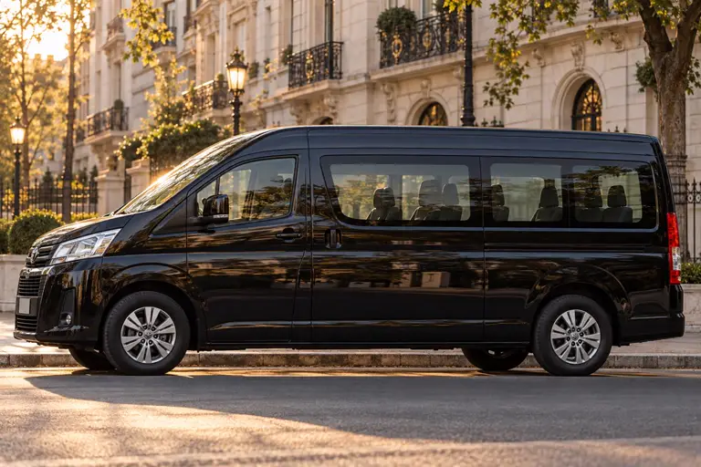 Toyota Hiace 2.8 Wagon AT6 2023 — чёрный, фото 2