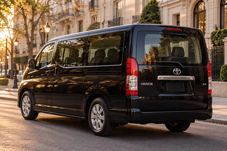 Toyota Hiace 2.8 Wagon AT6 2023 — чёрный, фото 3