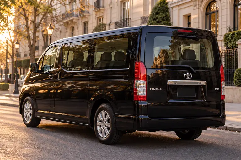 Toyota Hiace 2.8 Wagon AT6 2023 — чёрный, фото 3