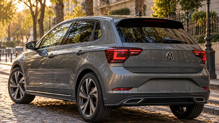 Volkswagen Polo 1.0 TSI 170 Highline AT 2026 — серый, фото 3