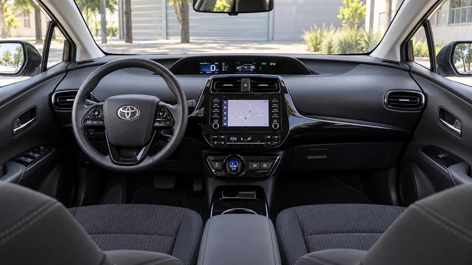 Toyota Prius 1.8 CVT 2020 — красный, фото 4
