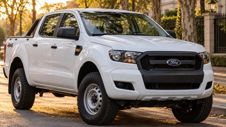 Ford Ranger 2.2 CD XL TDCi 150 CV 4×4 MT 2020 — белый, фото 1