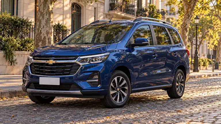 Chevrolet Spin Premier AT 2026 — синий, фото 1