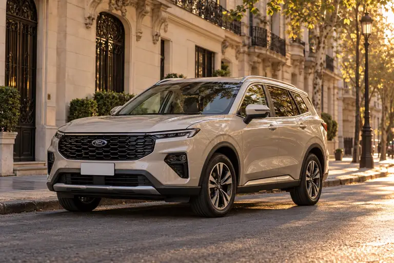 Ford Territory Trend Hybrid 1.5T 2026 — бежевый, фото 1