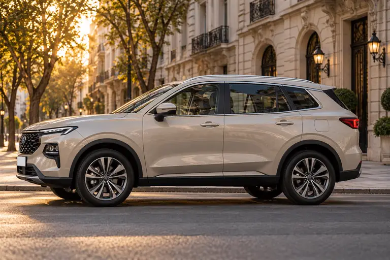 Ford Territory Trend Hybrid 1.5T 2026 — бежевый, фото 2
