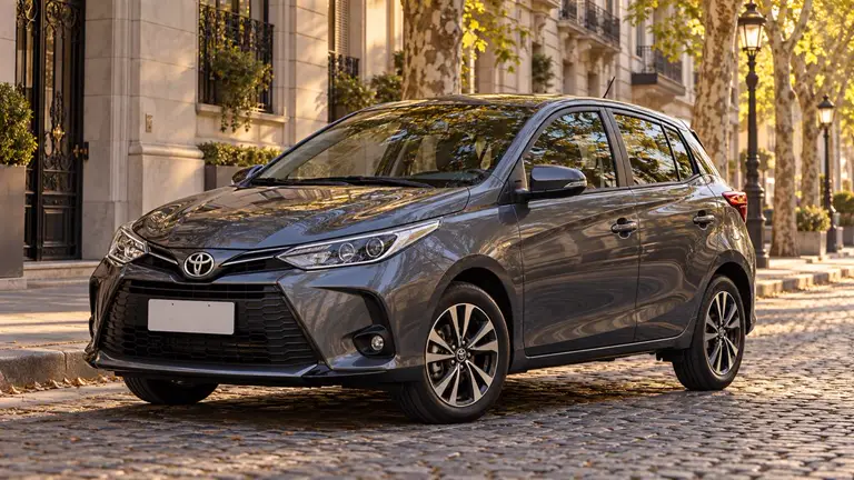Toyota Yaris XS CVT 2025 #1 — серый, фото 1