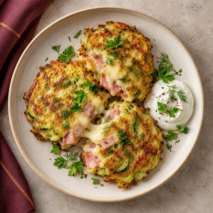 Buñuelos de zucchini