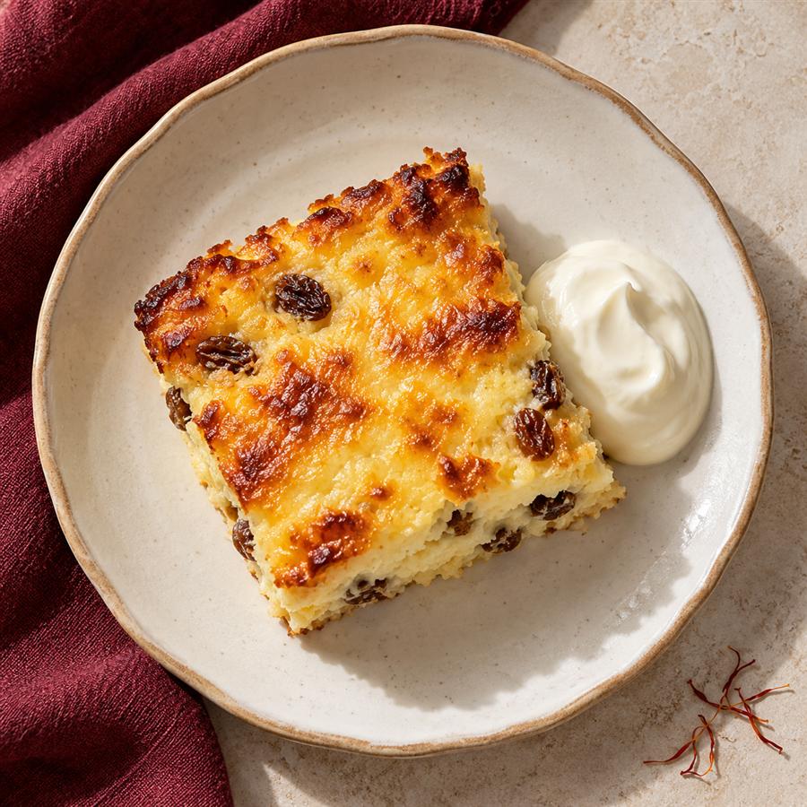 Budín de ricota al horno